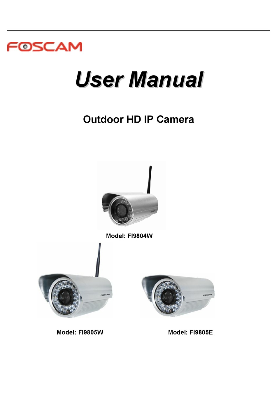 foscam ip camera setup software download