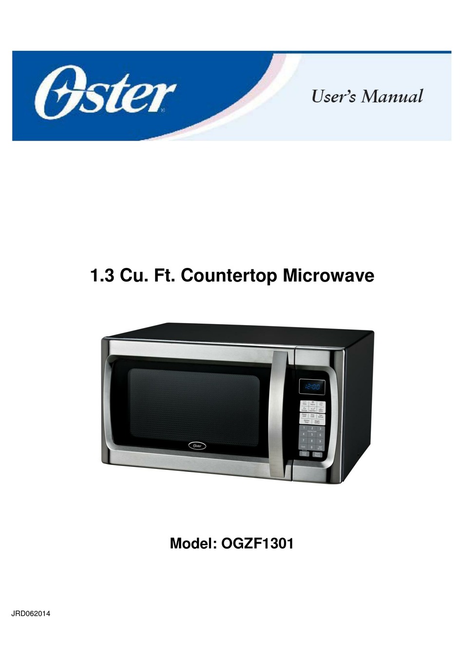 OSTER OGZF1301 USER MANUAL Pdf Download ManualsLib