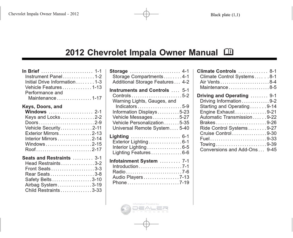 2010 impala online repair manual pdf free download