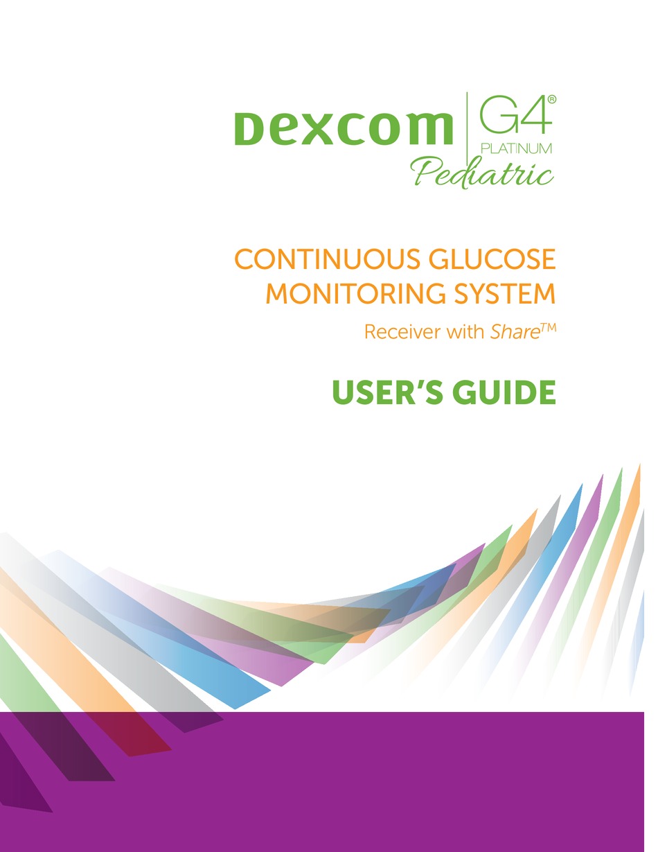 DEXCOM G4 PLATINUM USER MANUAL Pdf Download | ManualsLib