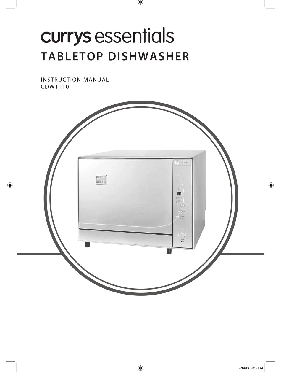 CURRYS ESSENTIALS CDWTT10 INSTRUCTION MANUAL Pdf Download ManualsLib