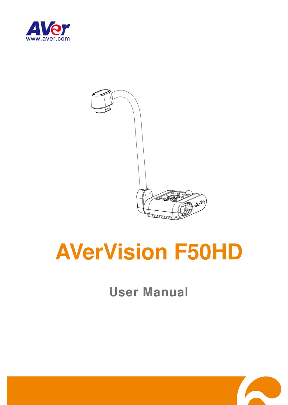 AVER AVERVISION F50HD USER MANUAL Pdf Download | ManualsLib