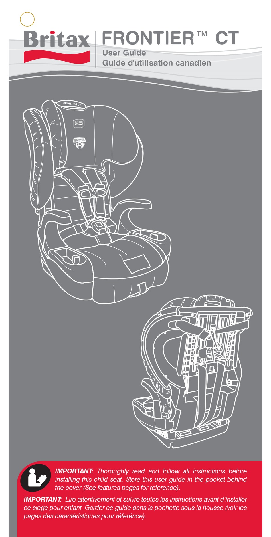 Britax Frontier Ct User Manual Pdf Download Manualslib