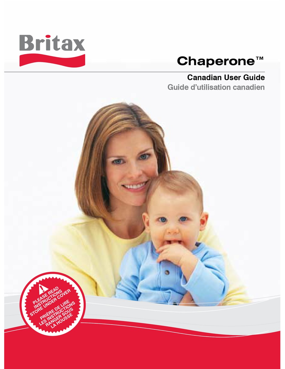 britax chaperone instruction manual