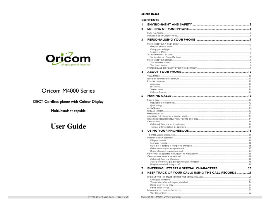 M4000 SERIES USER MANUAL Pdf Download ManualsLib