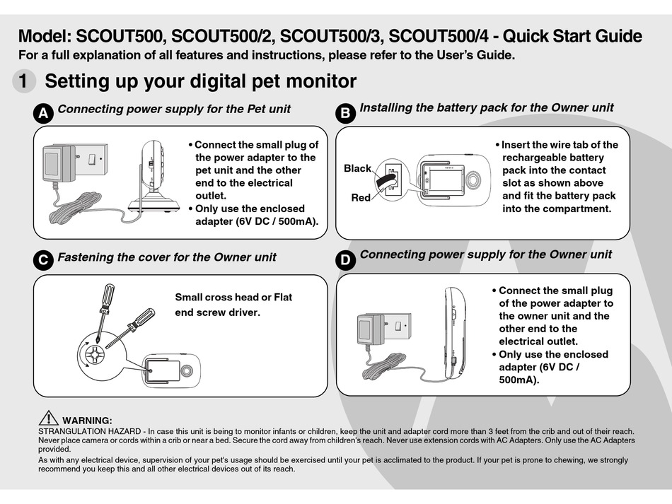 MOTOROLA SCOUT500 QUICK START MANUAL Pdf Download | ManualsLib