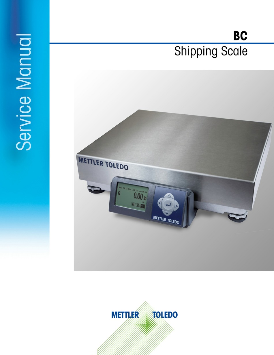 METTLER TOLEDO BC SERVICE MANUAL Pdf Download | ManualsLib