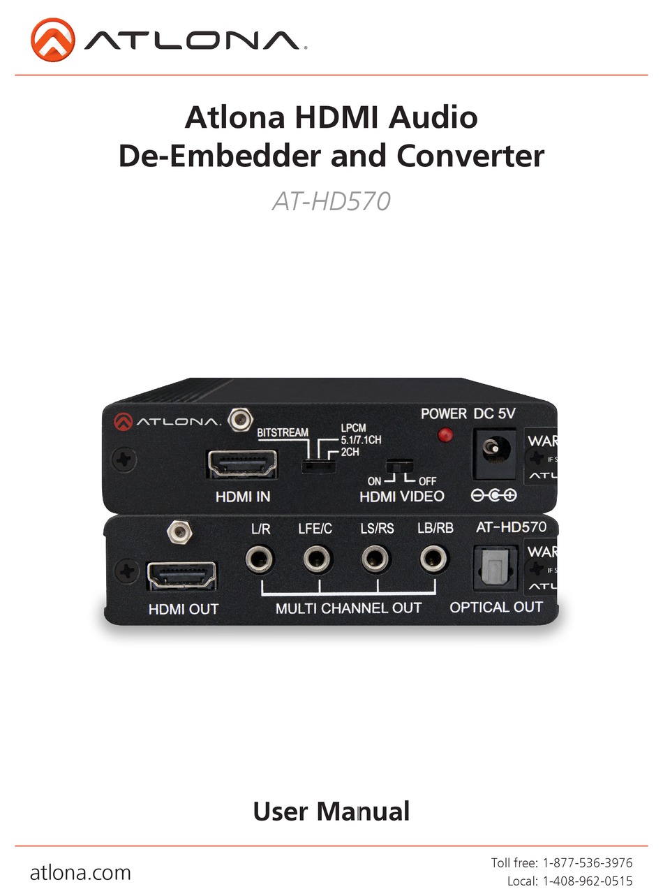 ATLONA AT-HD570 USER MANUAL Pdf 