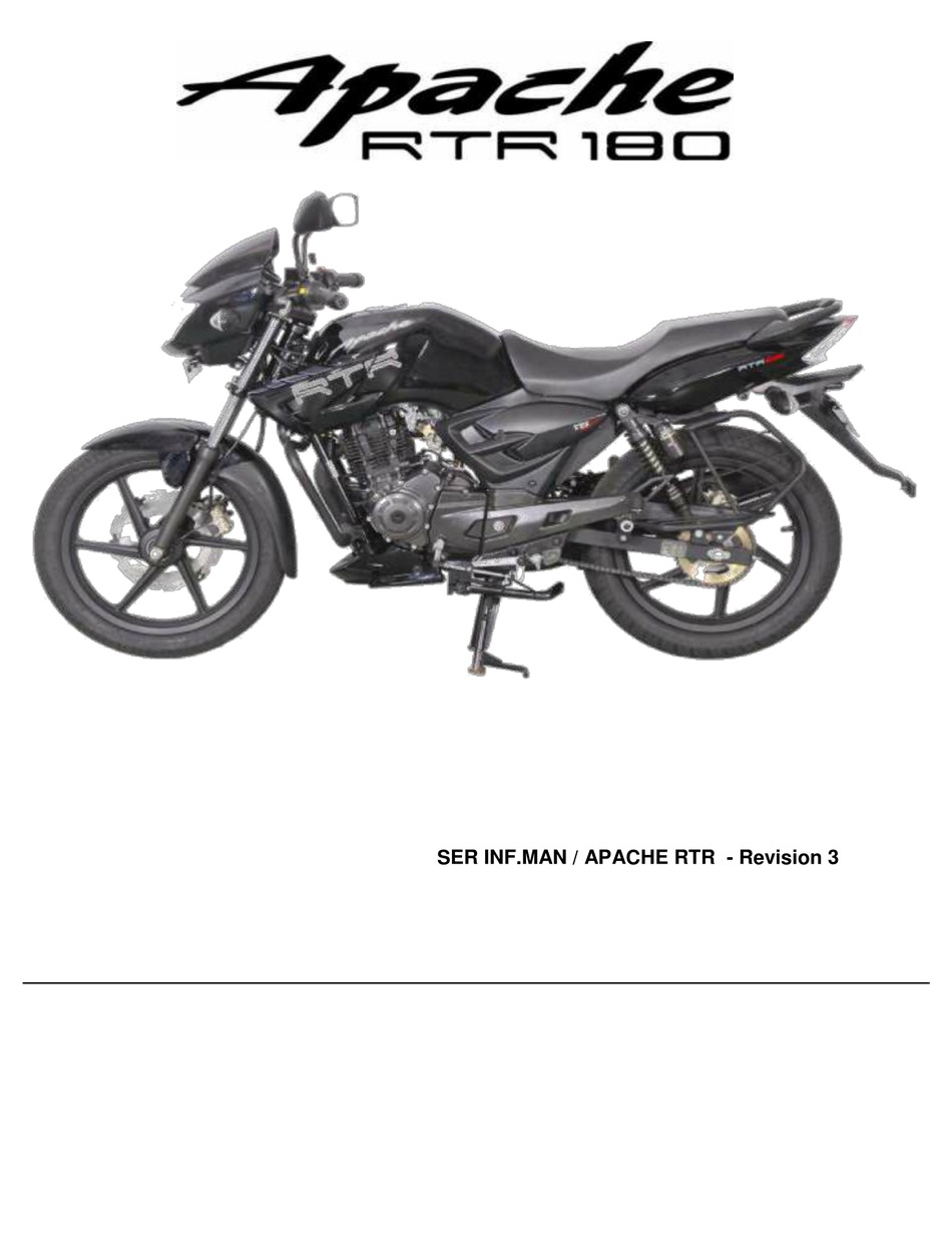 Apache Rtr 180 User Manual Pdf Download Manualslib