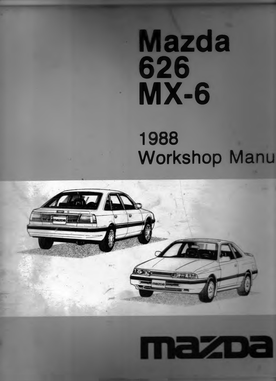 MAZDA 626 1,6l 2,0l Benziner Vergaser ab 9/1982 Motor Reparaturanleitung B1021 
