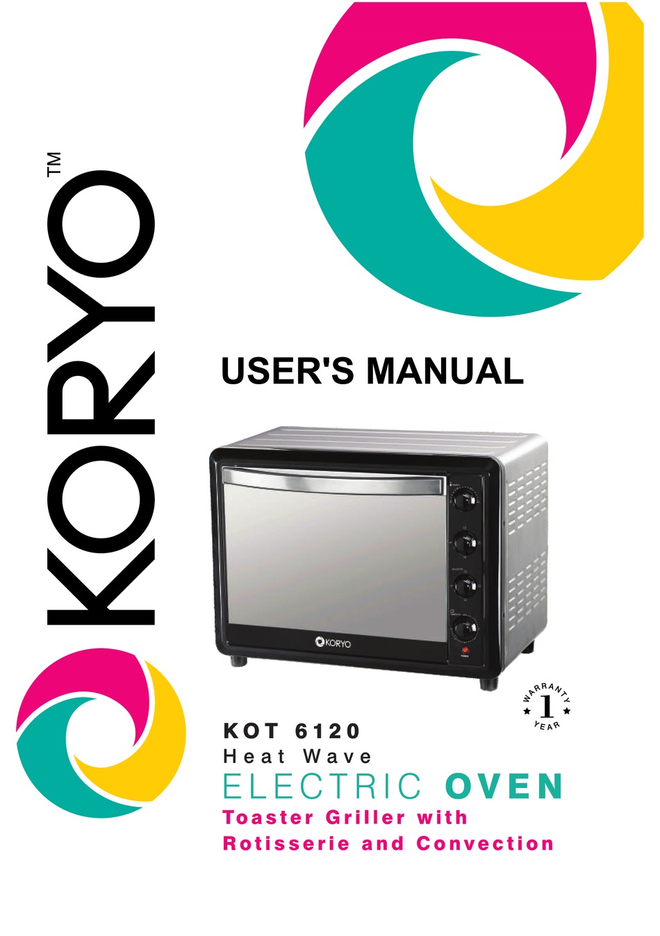 KORYO KOT 6120 USER MANUAL Pdf Download ManualsLib