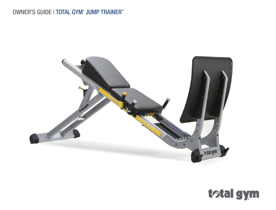 TOTAL GYM JUMP TRAINER OWNER'S MANUAL Pdf Download ManualsLib