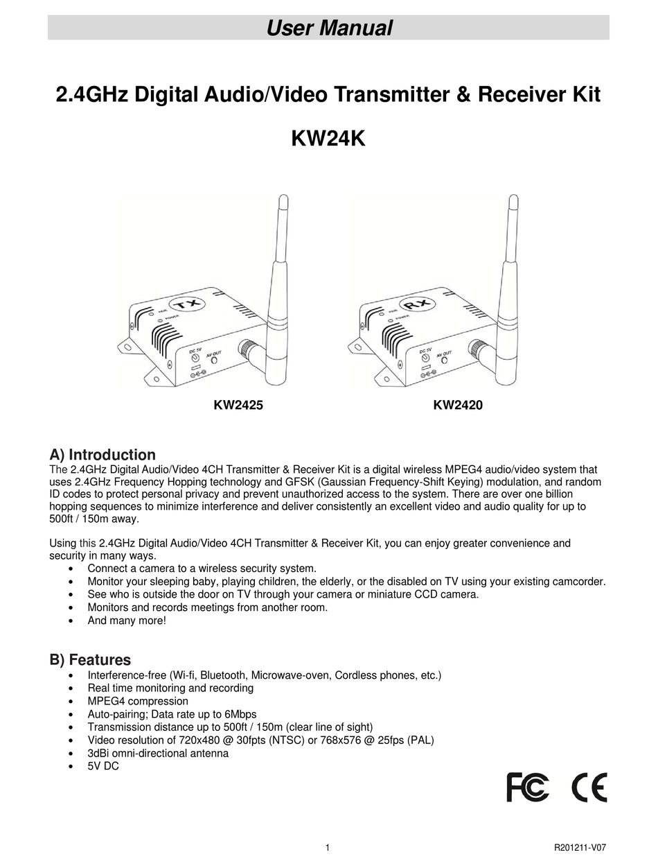 sentryus-kw2425-user-manual-pdf-download-manualslib