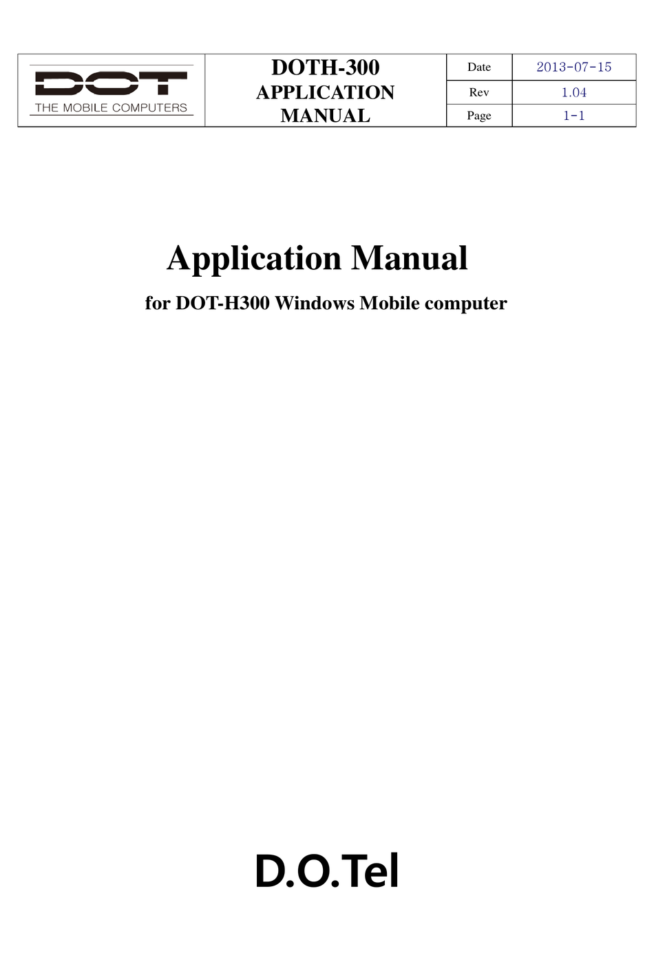 dot-doth-300-applications-manual-pdf-download-manualslib