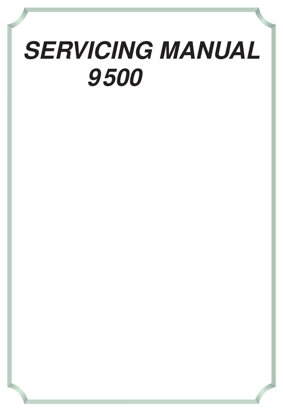 ELNA 9500 SERVICE MANUAL Pdf Download ManualsLib