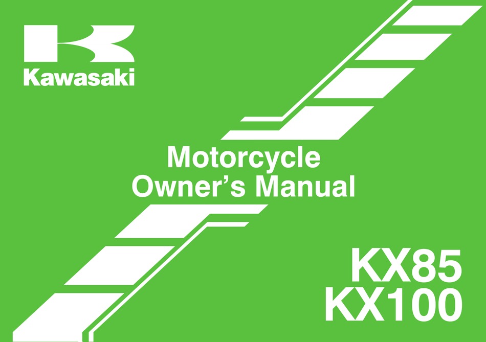 KAWASAKI OWNER'S Pdf Download | ManualsLib