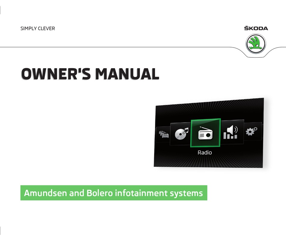 SKODA BOLERO OWNER'S MANUAL Pdf Download | ManualsLib