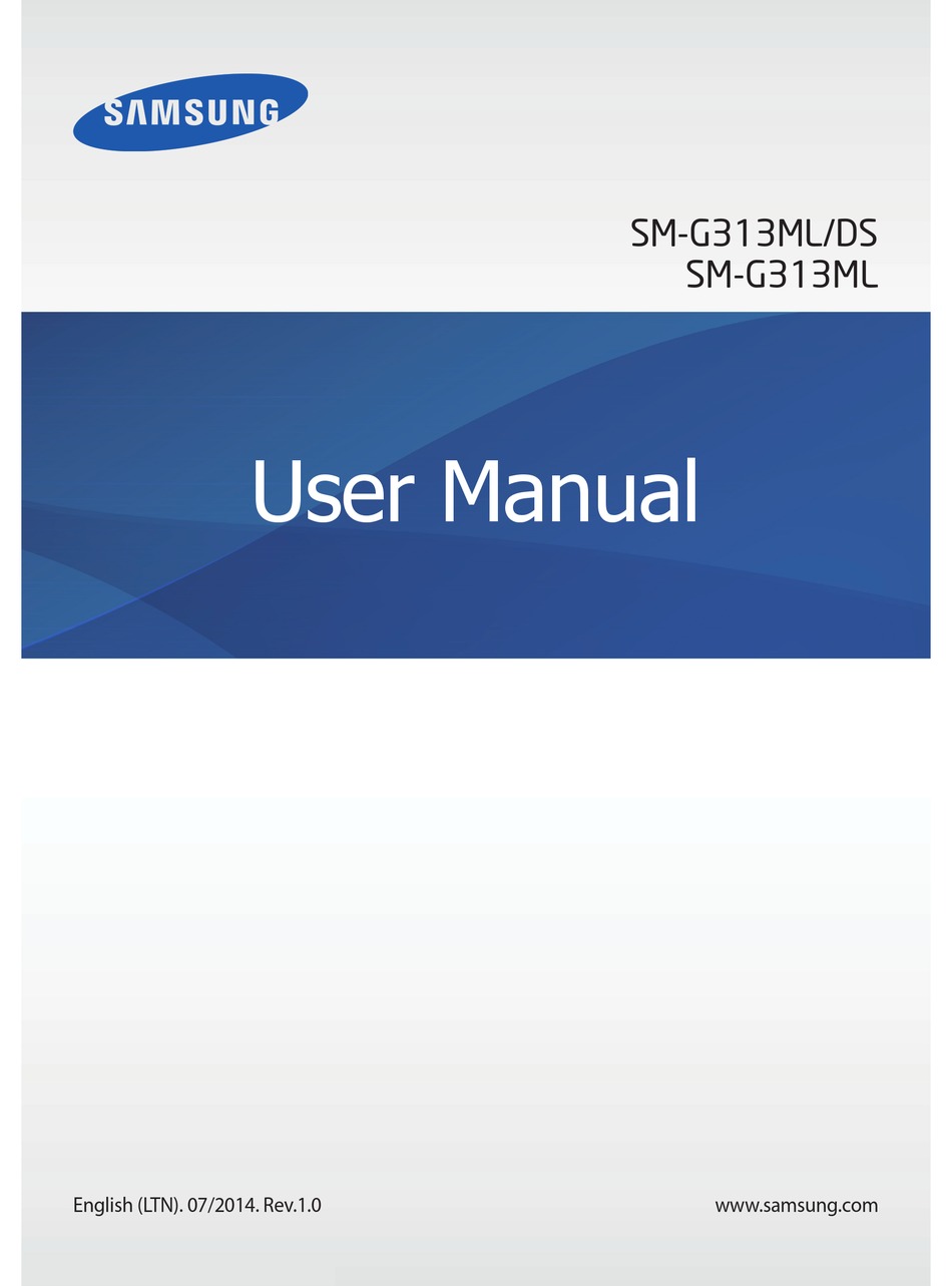 SAMSUNG SM-G313ML/DS USER MANUAL Pdf Download | ManualsLib