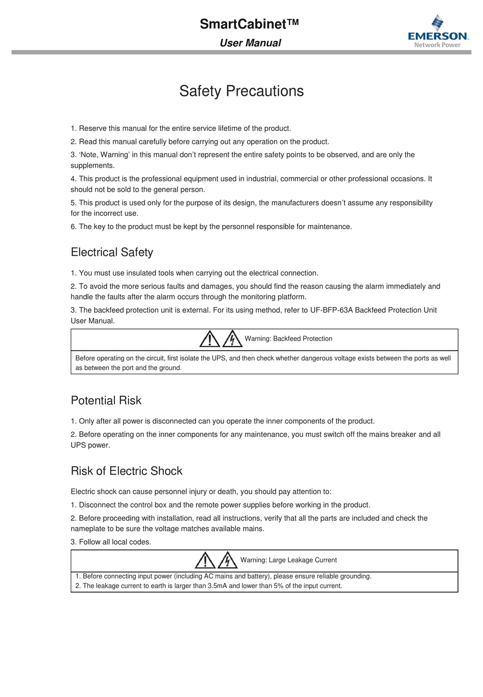EMERSON USER MANUAL Pdf Download ManualsLib