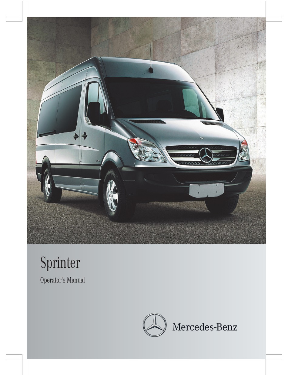 MERCEDESBENZ SPRINTER OPERATOR