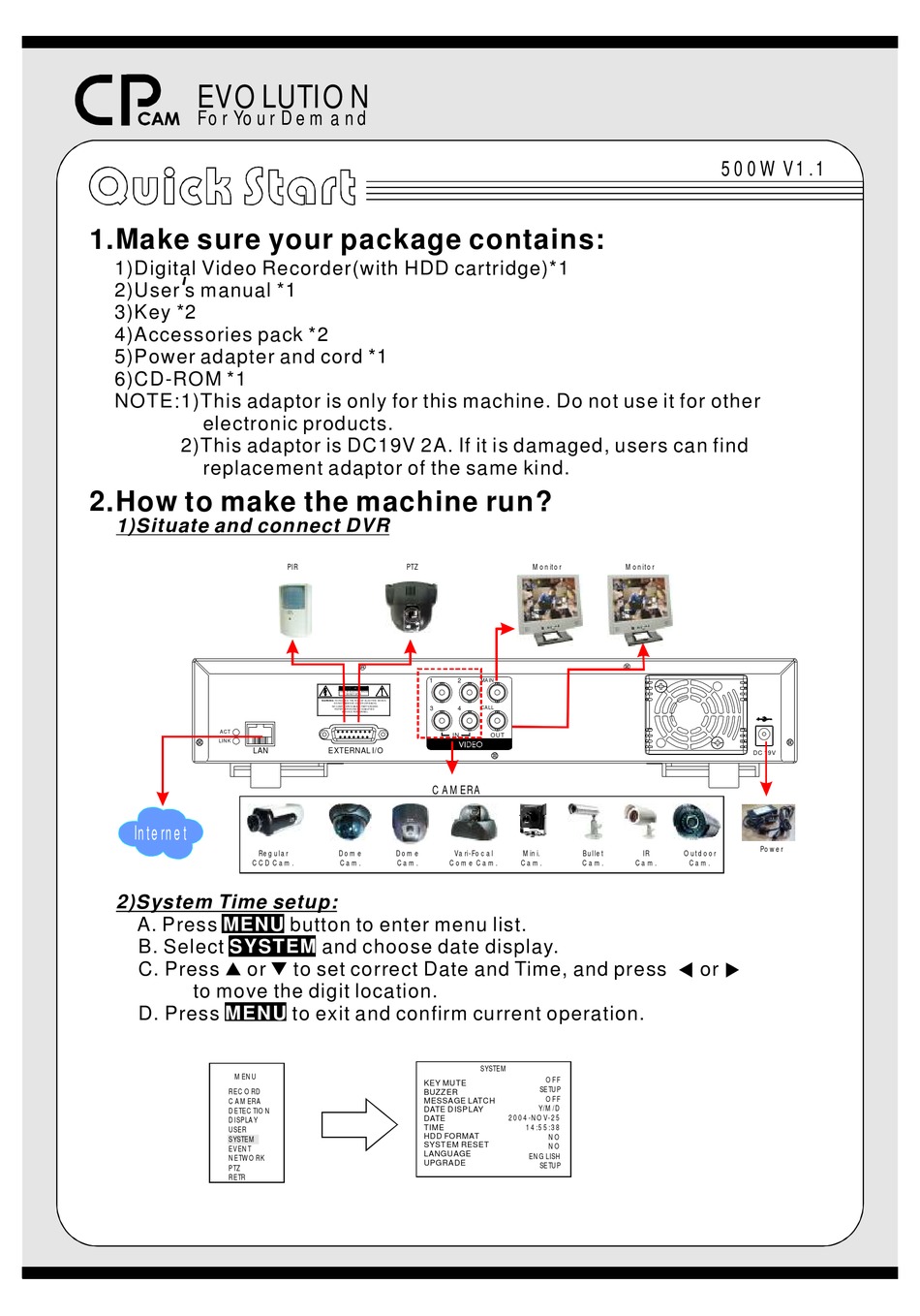 cpcam 4ch mpeg4 dvr software