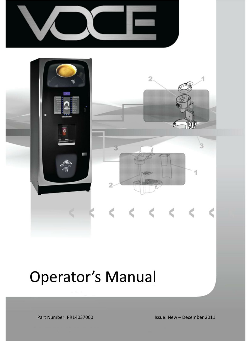 VOCE PR14037000 OPERATOR'S MANUAL Pdf Download ManualsLib