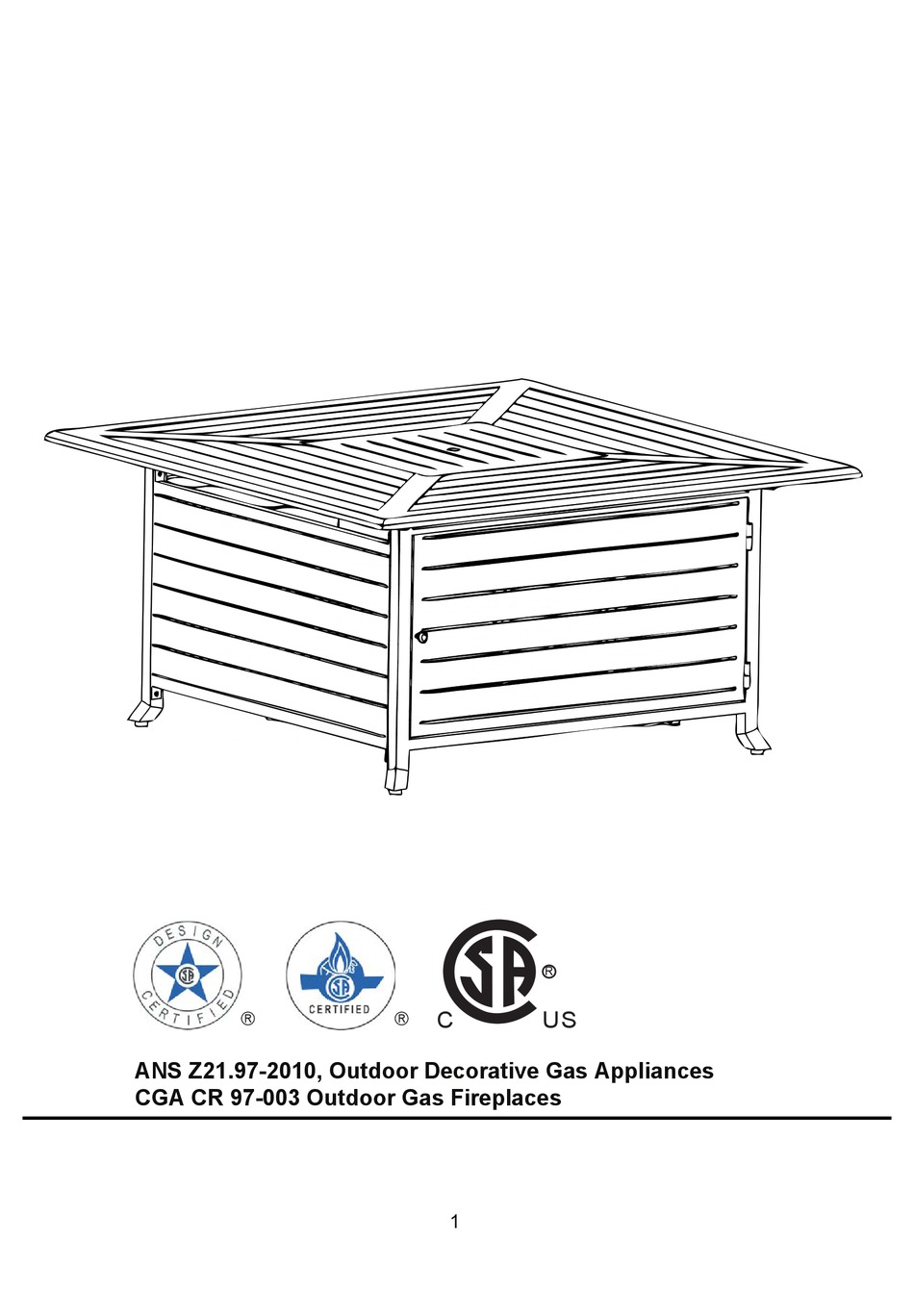 AZ PATIO HEATERS F1108FPT OWNER'S MANUAL Pdf Download ManualsLib