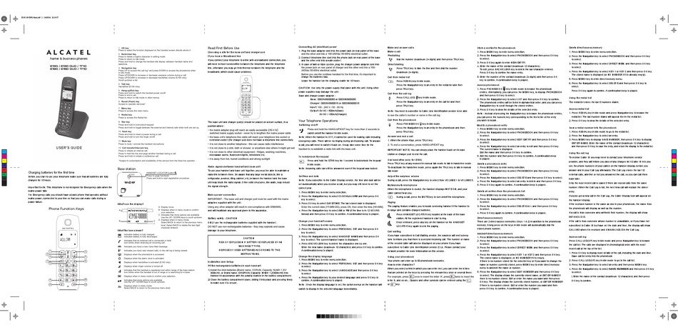 ALCATEL E130 USER MANUAL Pdf Download | ManualsLib