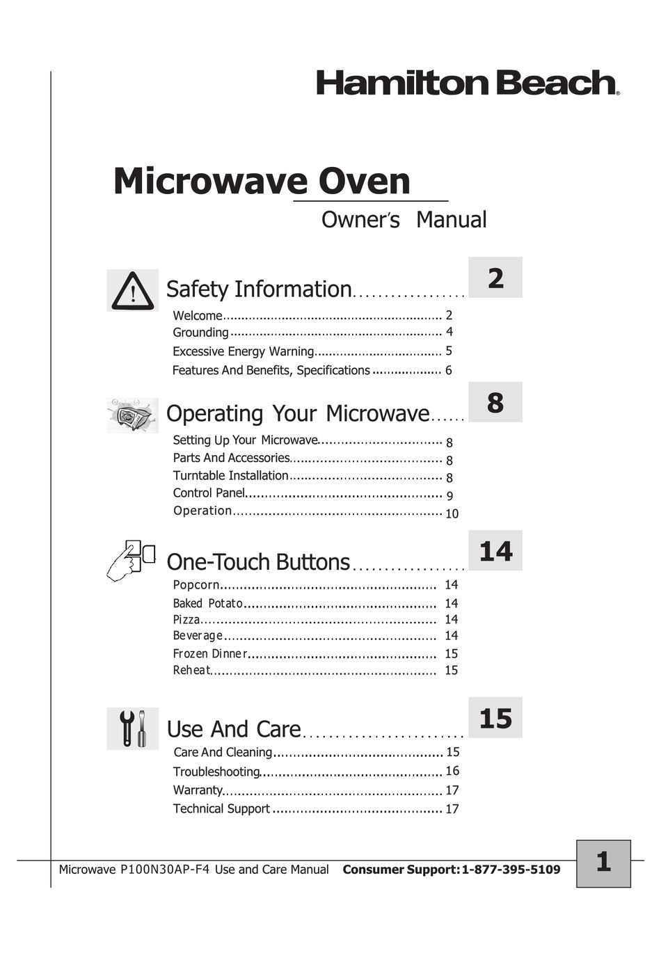 User manual Hamilton Beach 35035A (English - 56 pages)