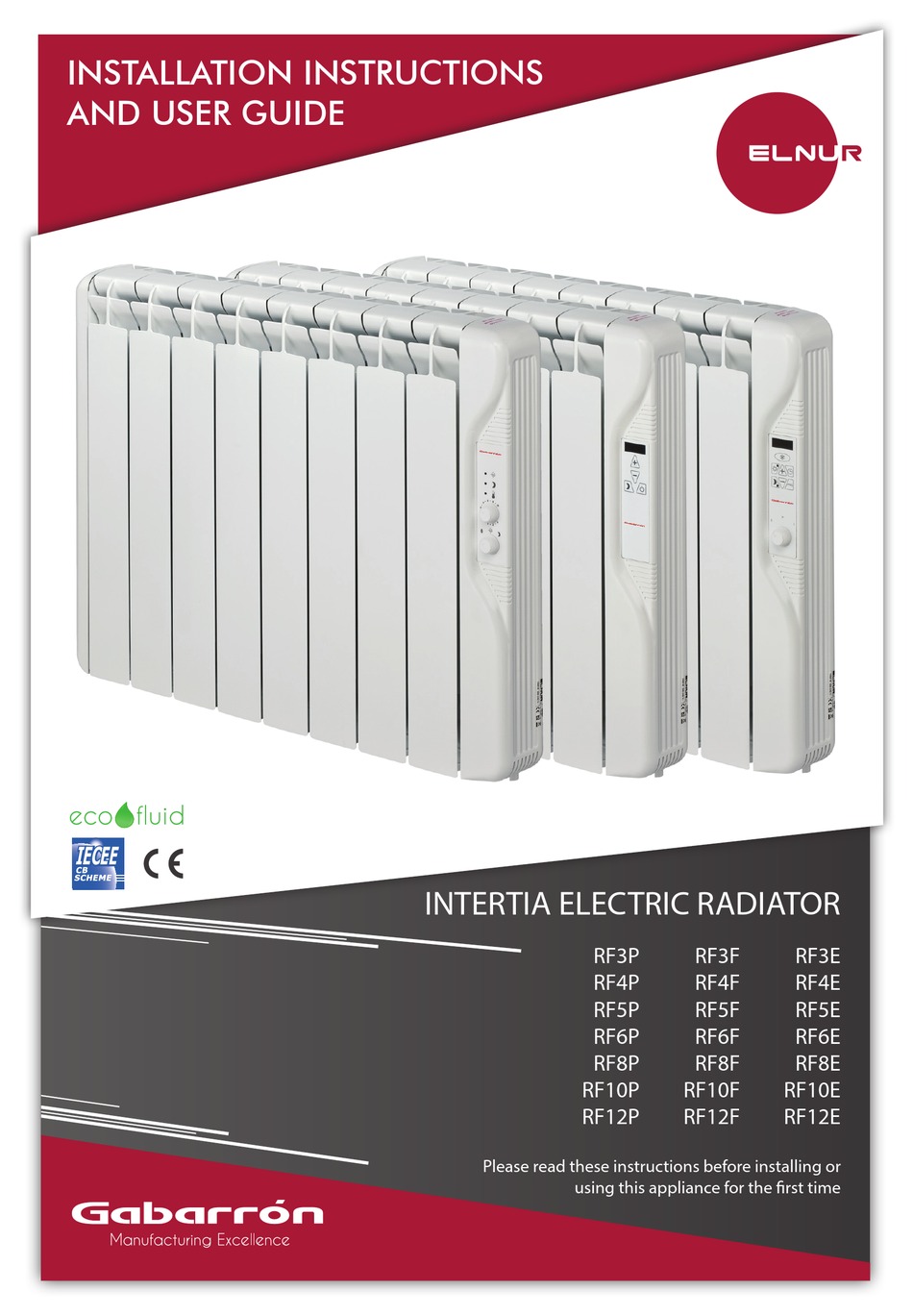 GABARRON RF3P INSTALLATION INSTRUCTIONS AND USER MANUAL Pdf Download ManualsLib
