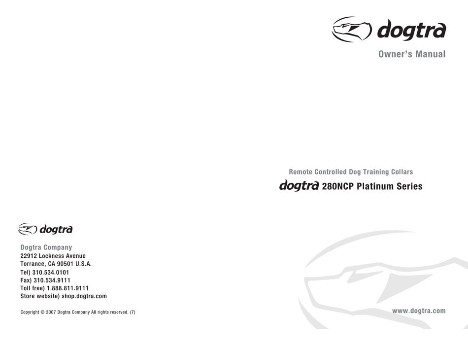 dogtra 280c manual