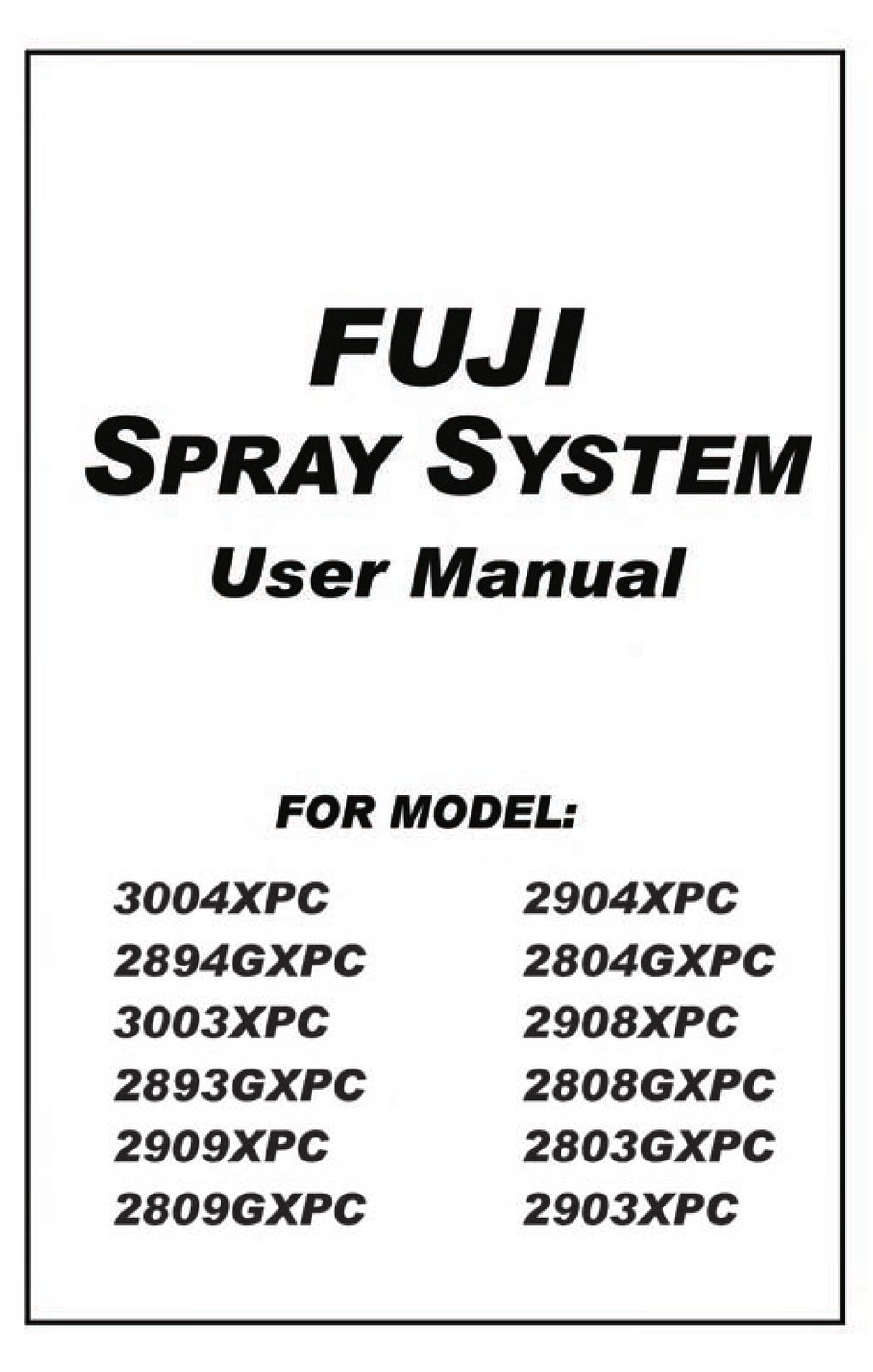 FUJIFILM 3004XPC USER MANUAL Pdf Download ManualsLib