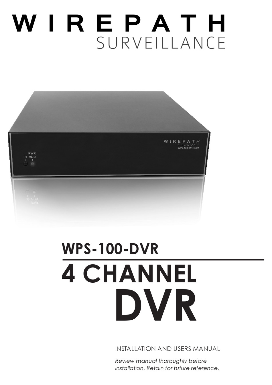 wirepath 4 channel dvr software download