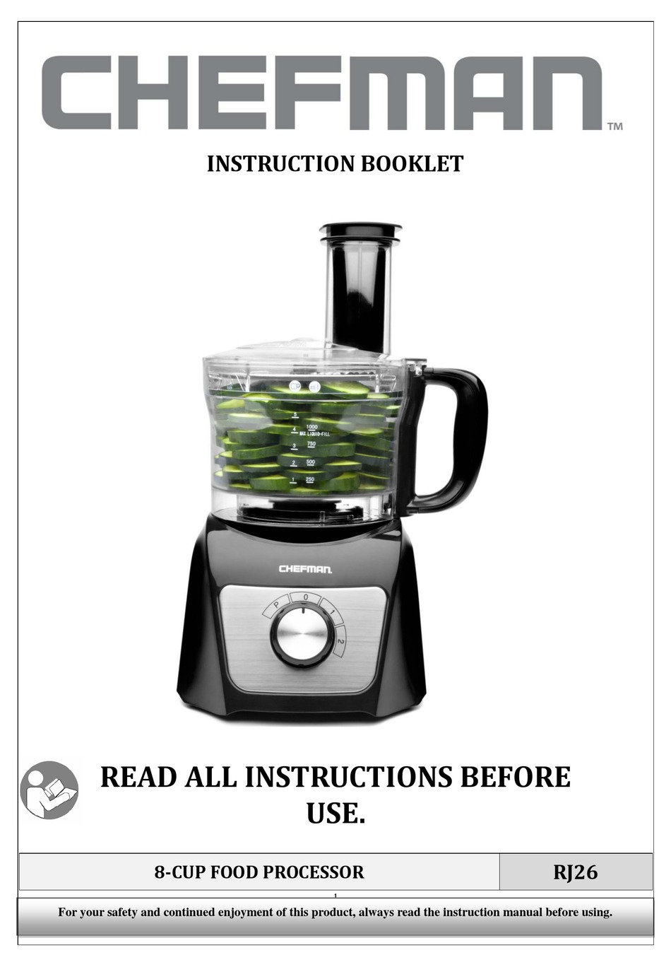 CHEFMAN DOUBLE DECKER INSTRUCTION MANUAL Pdf Download