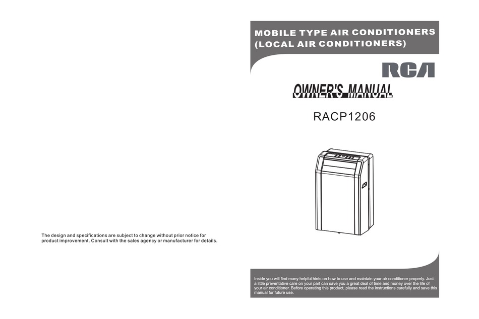 RCA RACP1206 OWNER'S MANUAL Pdf Download | ManualsLib