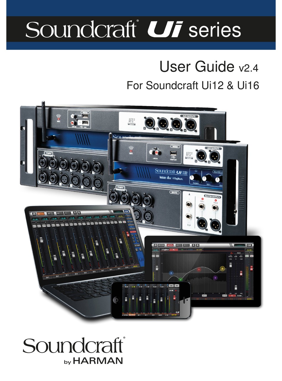 SOUNDCRAFT UI12 USER MANUAL Pdf Download | ManualsLib