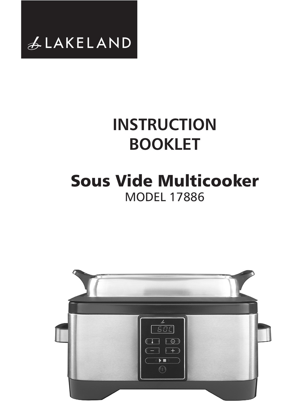 lakeland sous vide multi cooker