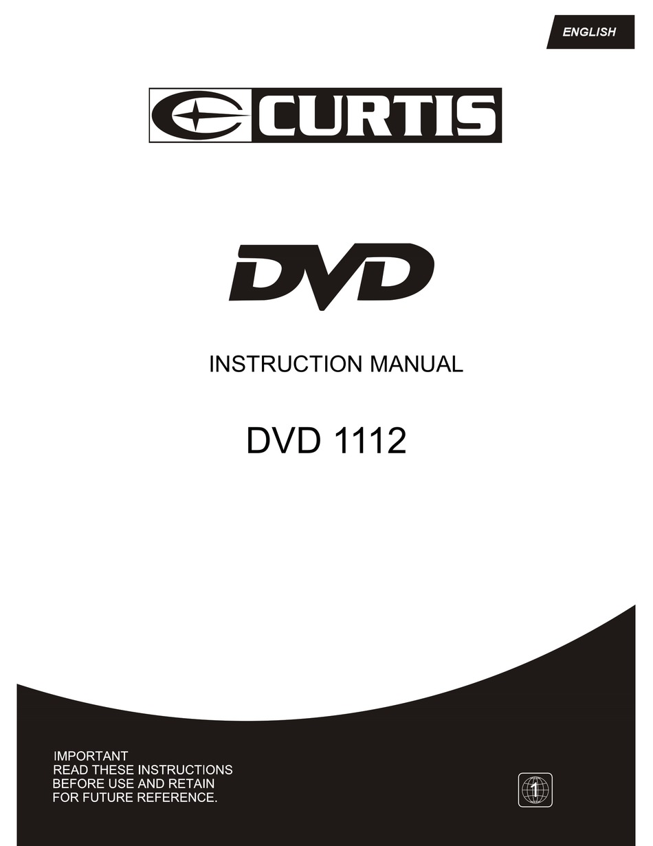 CURTIS DVD 1112 INSTRUCTION MANUAL Pdf Download | ManualsLib