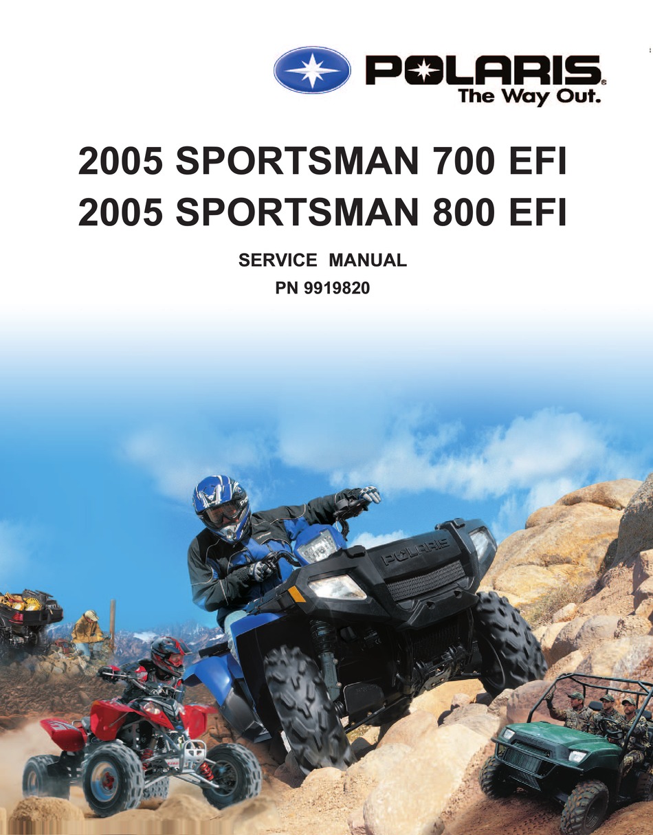 Polaris Sportsman 700 Efi 2005 Service