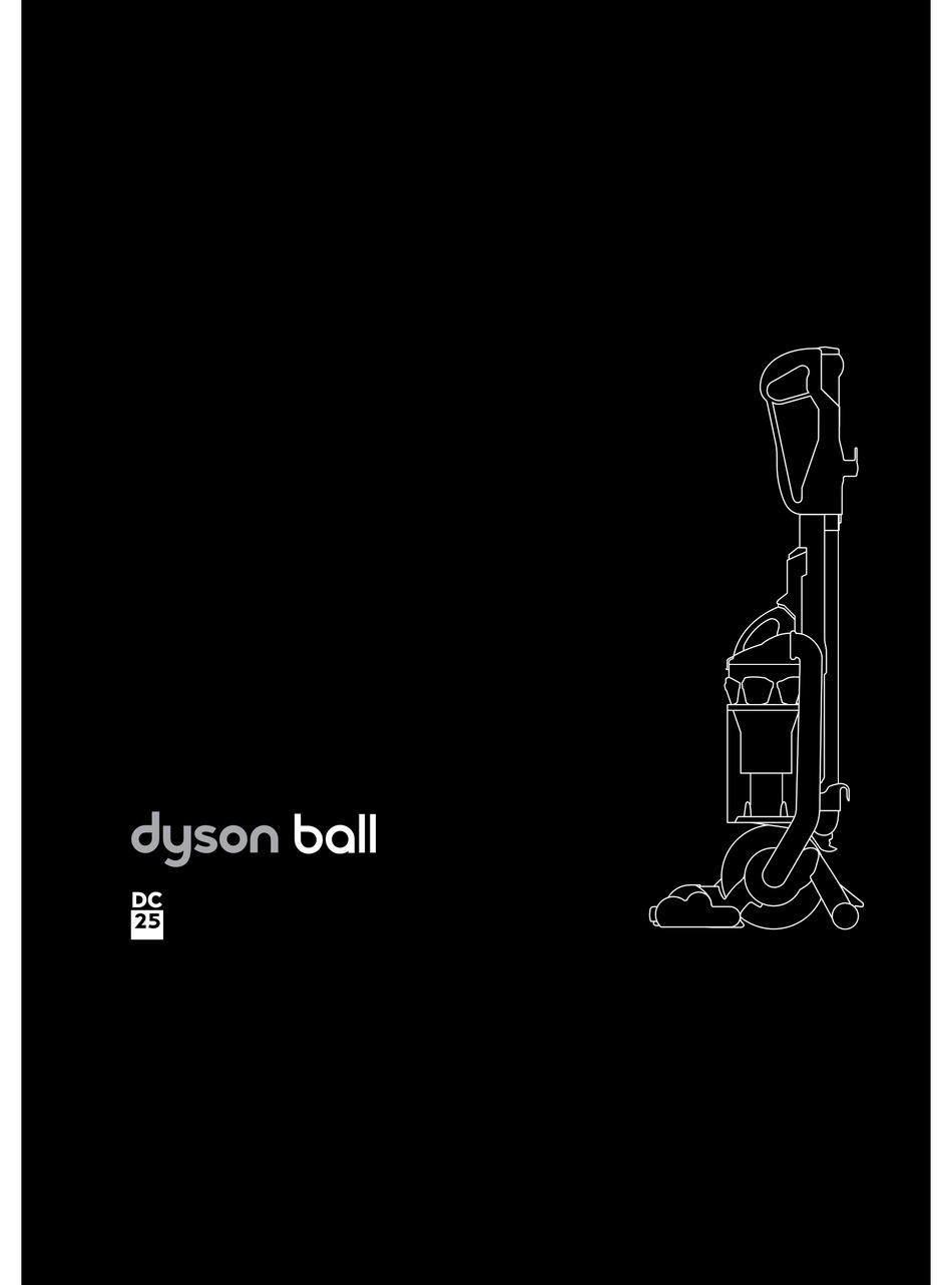 DYSON BALL DC25 INSTRUCTION MANUAL Pdf Download | ManualsLib