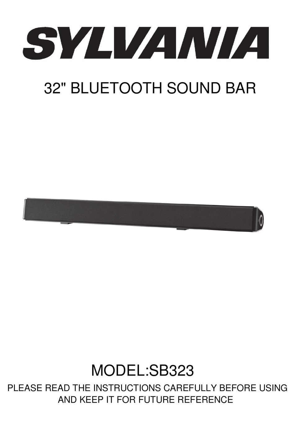 Sylvania 32 bluetooth store soundbar