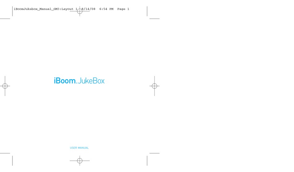 DLO IBOOM JUKEBOX USER MANUAL Pdf Download ManualsLib
