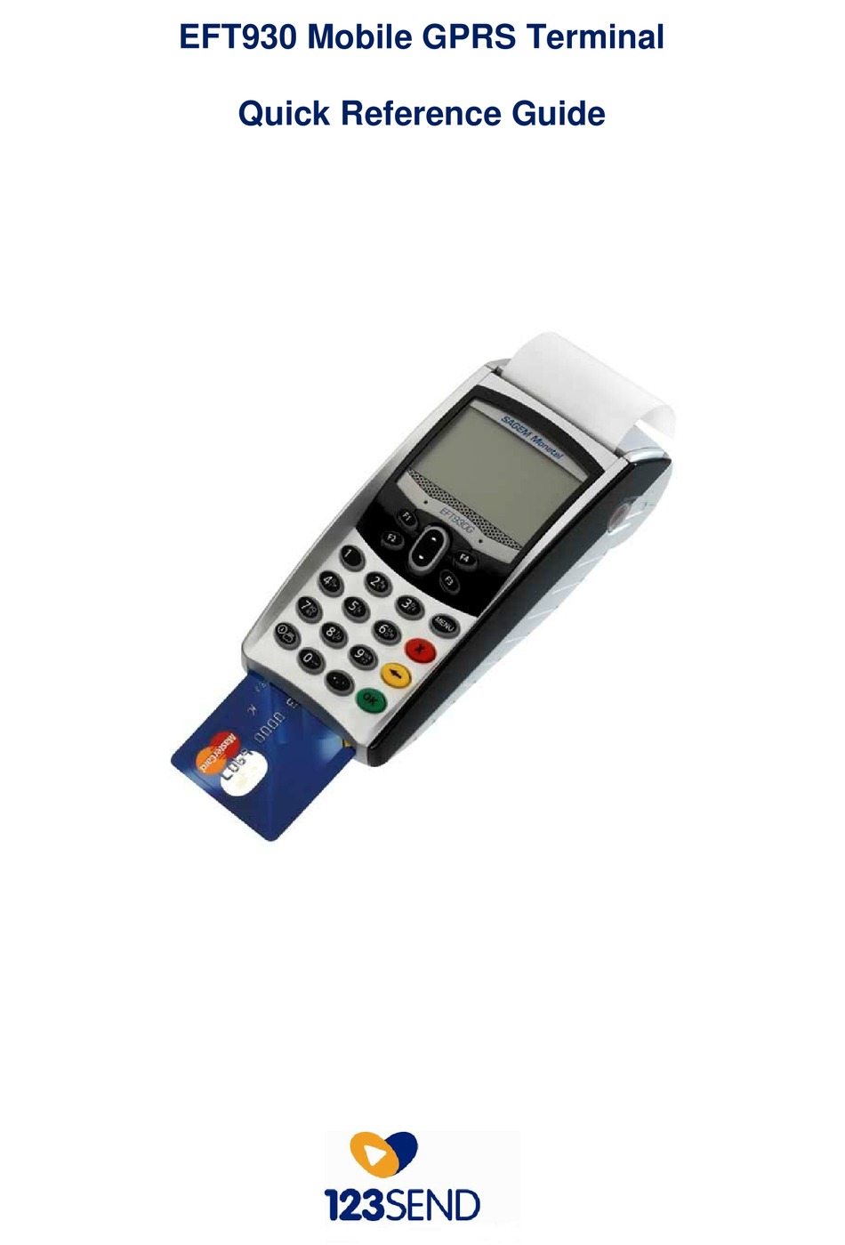 SAGEM EFT930 QUICK REFERENCE MANUAL Pdf Download | ManualsLib