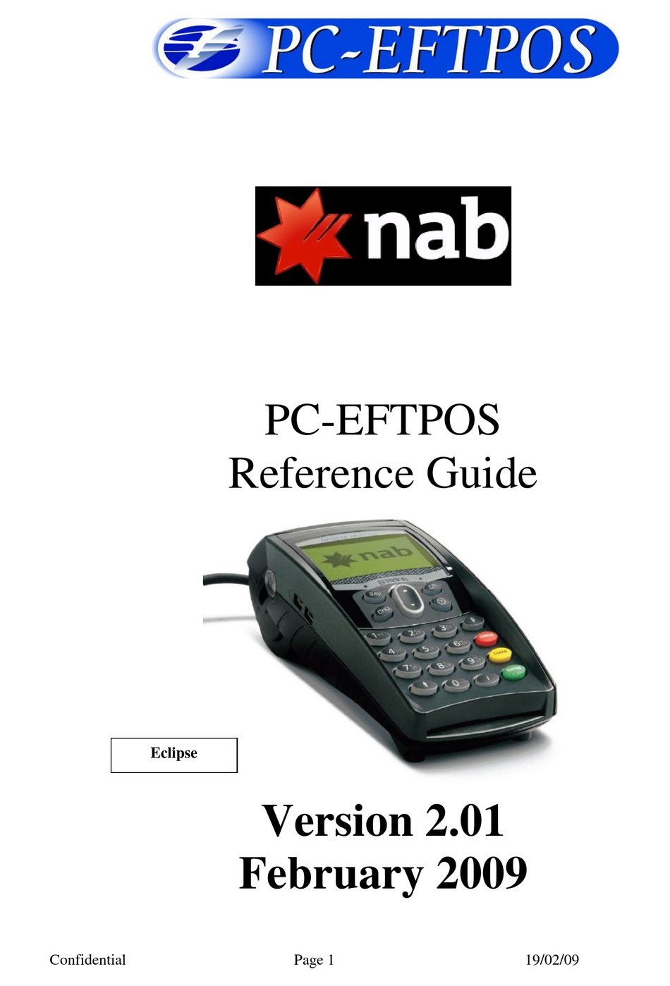 PCEFTPOS NAB REFERENCE MANUAL Pdf Download ManualsLib