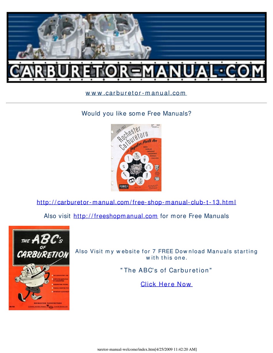 CHEVROLET FLEETMASTER SERIES 1947 OWNER'S MANUAL Pdf Download | ManualsLib