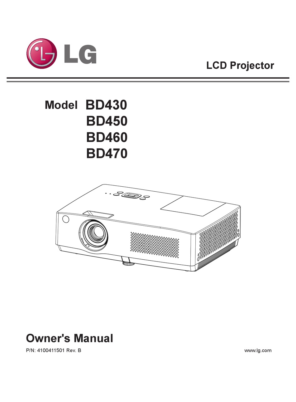 LG BD430 OWNER'S MANUAL Pdf Download | ManualsLib