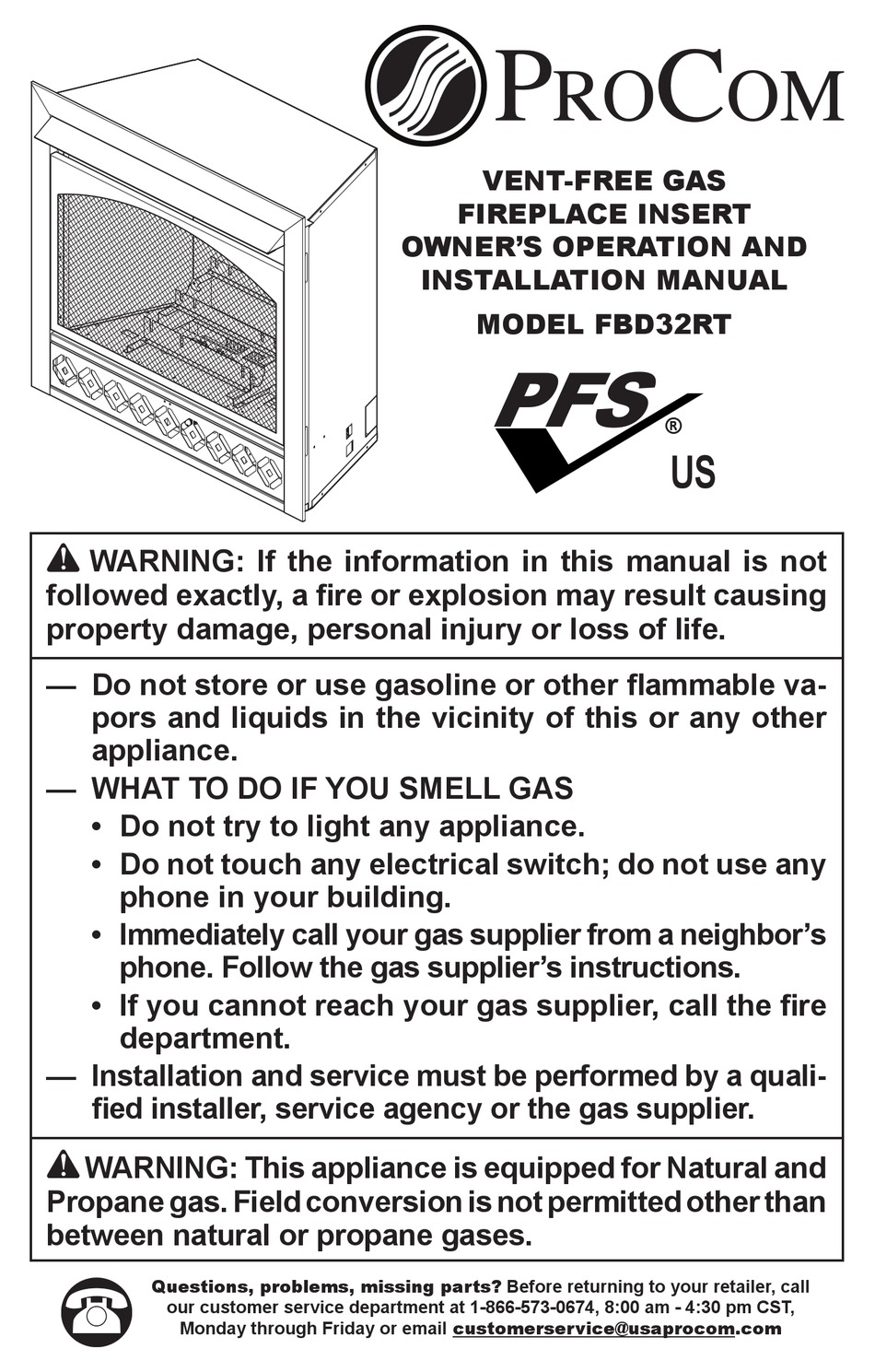 Procom Pf06 Yjlf B Installation Guide