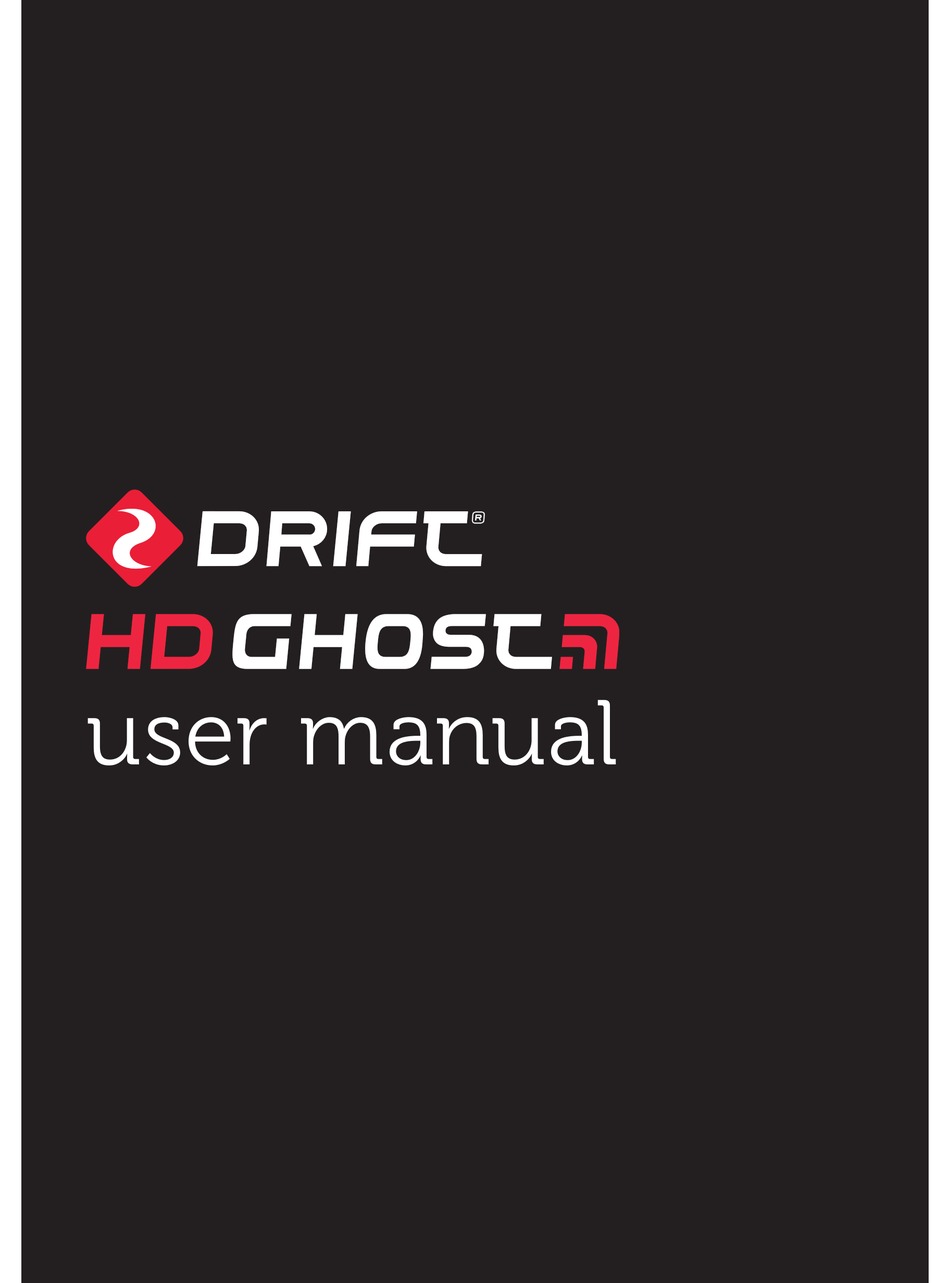 drift ghost hd manual