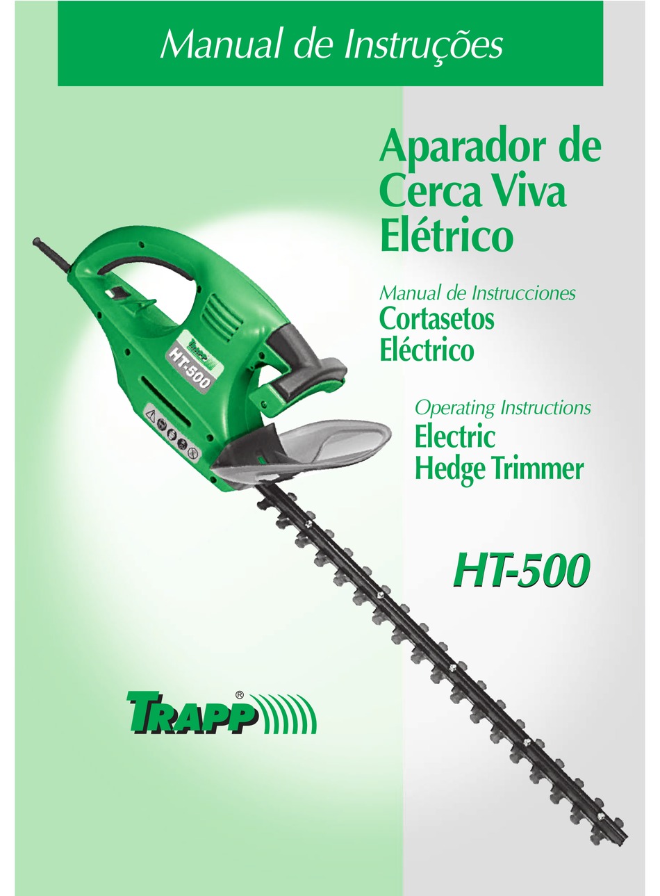 TRAPP HT500 OPERATING INSTRUCTIONS MANUAL Pdf Download ManualsLib