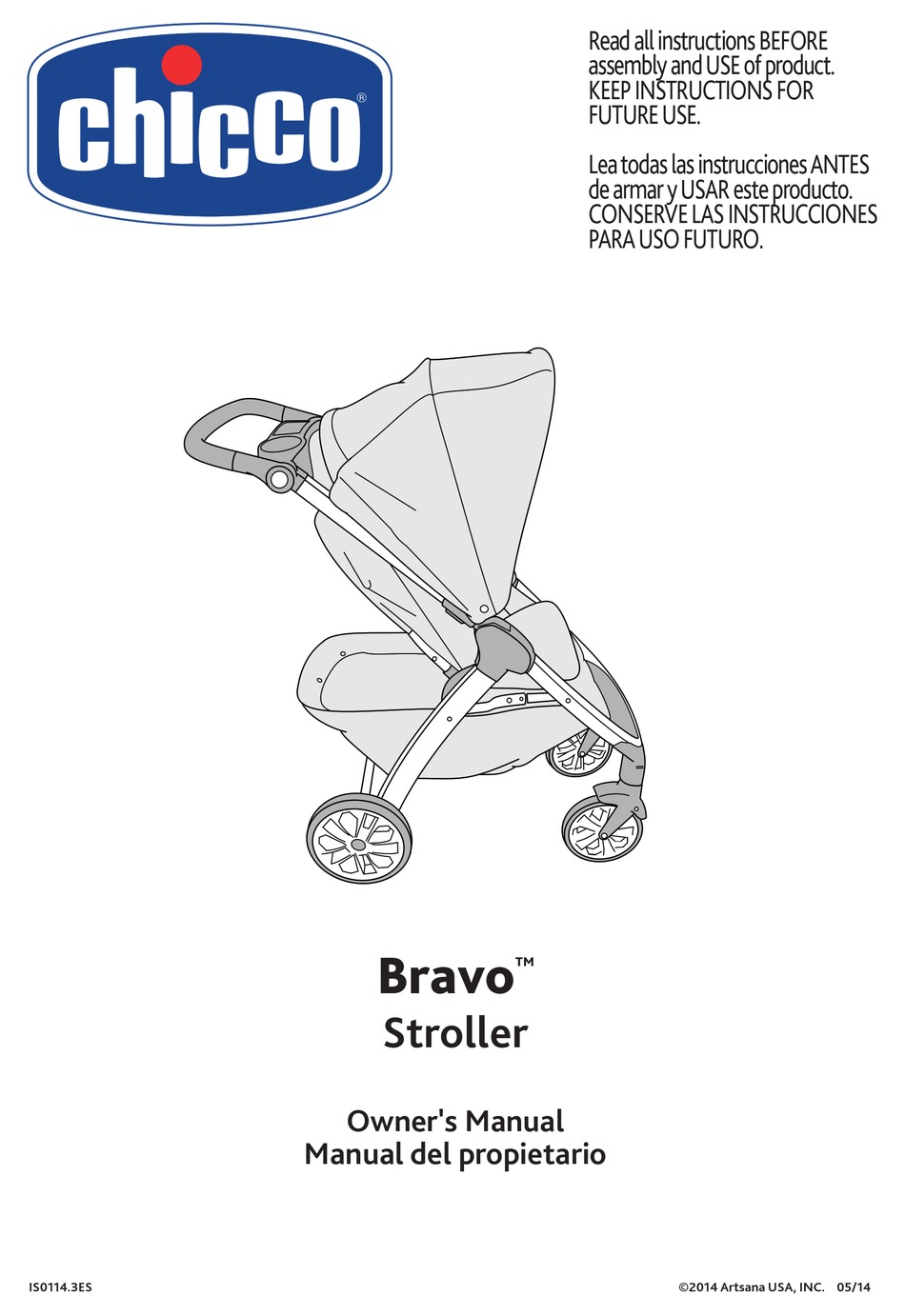 Chicco bravo trio travel system outlet manual